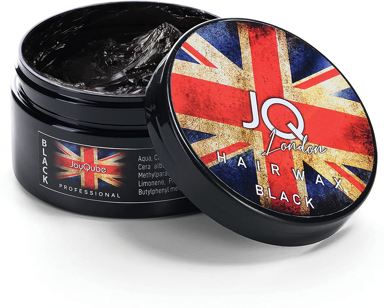 Cera Modellante Uomo Colorata Nera 100ml – Copertura Temporanea Professionale